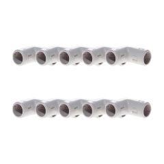 Boîte de 10 coudes IRL Ø32mm gris - IRL'OC - Eur'Ohm