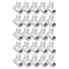 Boîte de 25 tés IRL Ø16mm gris - IRL'OC - Eur'Ohm