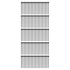 Boîte de 100 colliers de câblage 2,5x100mm - Noir - Eur'Ohm