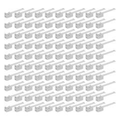 Boîte de 100 colliers CLICK avec embase pour fixation des tubes ICTA Ø16mm et Ø20mm - Eur'Ohm