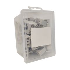 Boîte de 50 clips pour tube IRL Ø20 - Eur'Ohm