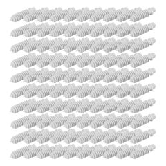 Boîte de 100 chevilles de fixation Ø8 pour colliers à embase QUICK, CLICK et SUM'OHM - gris - Eur'Ohm