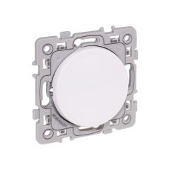 Interrupteur ou va et vient avec griffes - SQUARE blanc - Eur'Ohm