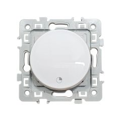 Interrupteur temporisé programmable - SQUARE blanc - Eur'Ohm