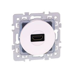 Prise HDMI 1.4 - SQUARE blanc - Eur'Ohm