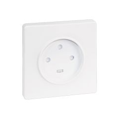 Prise 3P+T 20A - SQUARE blanc - Eur'Ohm