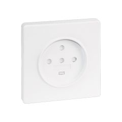 Prise 3P+N+T 20A SQUARE - blanc - Eur'Ohm