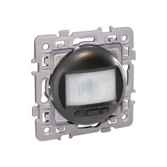 Interrupteur automatique 2 ou 3 fils (avec neutre) à détection de mouvement - SQUARE Anthracite - Eur'Ohm