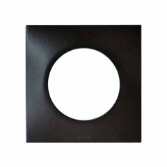 Plaque de finition 1 poste - SQUARE Anthracite - Eur'Ohm