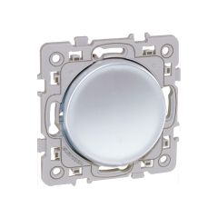 Poussoir à fermeture - SQUARE Silver - Eur'Ohm