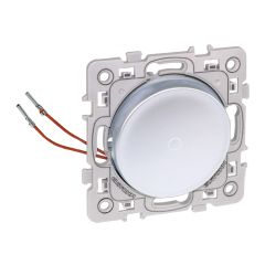 Poussoir lumineux ou témoin - SQUARE Silver - Eur'Ohm