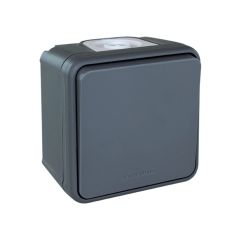 Bouton poussoir complet - IP55 - OXXO Gris - Eur'Ohm