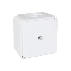 Va et vient lumineux complet - étanche IP55 - OXXO Blanc - Eur'Ohm