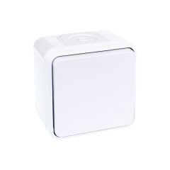 Bouton poussoir complet - IP55 - OXXO Blanc - Eur'Ohm