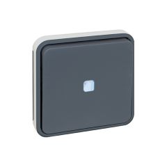Mécanisme composable de va et vient lumineux - étanche IP55 - OXXO Gris - Eur'Ohm