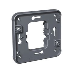Cadre adaptateur gris pour installation en encastré des mécanismes composables OXXO - étanche IP55 - Eur'Ohm