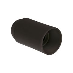 Douille E14 simple bague noire - Eur'Ohm