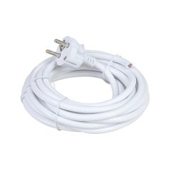 Cordon 3x1.5 mm² - 3 m - blanc - Eur'Ohm