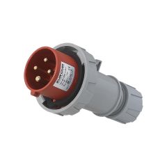 Fiche industrielle mobile droite IP67 - 3P+T - 16A - 400V AC - Eur'Ohm