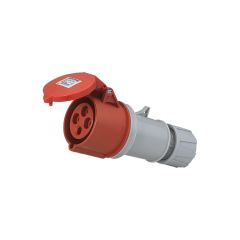 Prise industrielle mobile droite IP44 - 3P+T - 32A - 400V AC - Eur'Ohm