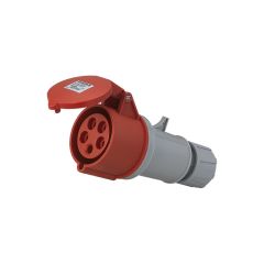 Prise industrielle mobile droite IP44 - 3P+N+T - 32A - 400V AC - Eur'Ohm