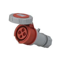 Prise industrielle mobile droite IP67 - 3P+T - 16A - 400V AC - Eur'Ohm