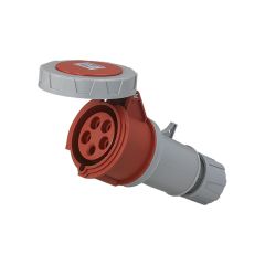 Prise industrielle mobile droite IP67 - 3P+N+T - 32A - 400V AC - Eur'Ohm