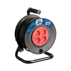 Enrouleur 50 mètres noir - Eur'Ohm