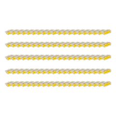 Boîte de 100 connexion rapide 5 entrées - jaune - Eur'Ohm