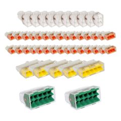 Sachet 50 connexions rapides panachées - Eur'Ohm