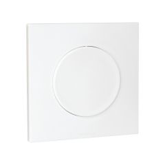 Obturateur complet avec griffes et plaque - SQUARE EASY blanc - Eur'Ohm