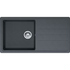 Évier Opale 611-97 Tectonite - Graphite - 970 x 500 x 200 mm - sous-meuble 60 cm - vidage manuel - Franke