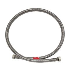 Flexible sanitaire/chauffage Inox Øintér.13mm - Femelle Femelle 1/2" (15/21) - 1200mm - TAQ SUPER