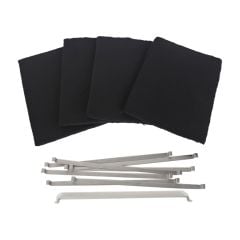 4 Filtres à charbon lavable hotte de plafond MARIS - Franke