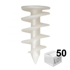 50 chevilles FID 50mm pour fixation dans les isolants PSE et PU