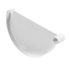 Fond de naissance gouttières PVC 25 - blanc - First Plast