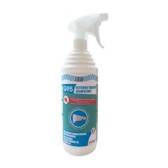 Pulvérisation 1L nettoyant virucide désinfectant G95 pour l'entretien des pompes à chaleur et climatisation - GEB