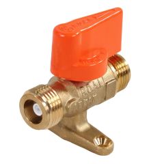 Robinet ROAI Butane - Propane - Entrée et sortie M20x1.5 (double mâle) - max 0,2bar - Favex