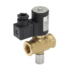 Électrovanne double-femelle cylindrique G 3/4" - 230V - 12m3/h - P.max 500mb - Gaz Naturel - Favex