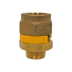 Raccord Gaz cylindrique JPG PLT DN15 - Mâle 1/2" (15/21) - Favex
