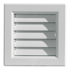 Grille à encastrer pour climatisation avec volets réglables 140 x 140 mm - First Plast