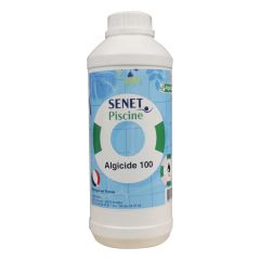 Algicide 100 - Anti-algue curatif et préventif - Bidon de 1L - Senet Piscine