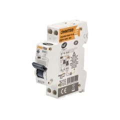 Disjoncteur à vis NF - 1P+N 2A 3kA Courbe C - OHMTEC - IICSEN