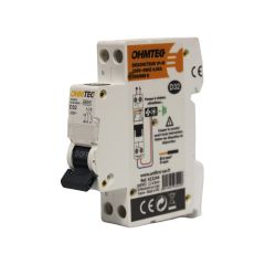 Disjoncteur à vis NF - 1P+N 32A 4.5kA/6kA Courbe D - OHMTEC - IICSEN