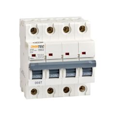 Disjoncteur tétrapolaire à vis NF - 3P+N 32A 4.5kA Courbe C - OHMTEC - IICSEN