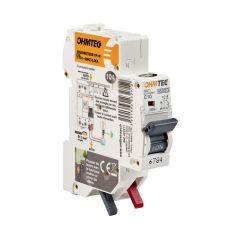 Disjoncteur automatique NF - 1P+N 10A 4,5kA Courbe C - OHMTEC - IICSEN