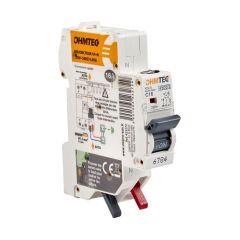 Disjoncteur automatique NF - 1P+N 16A 4,5kA Courbe C - OHMTEC - IICSEN