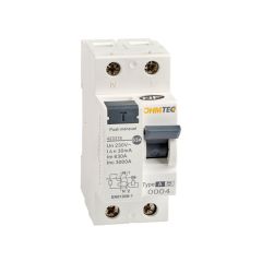 Interrupteur différentiel NF - 1P+N 3kA, 63A type A - OHMTEC - IICSEN