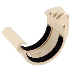Jonction à joint - Sable - pour gouttière PVC demi-ronde de 16 - Nicoll