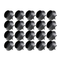 Support de rail 17mm SIXBOX lot de 20 pièces